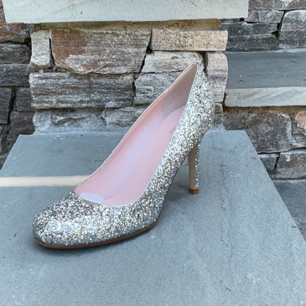 Kate Spade glitter dress pumps size 8.5